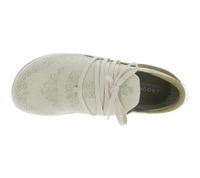 flexible GROUNDIES Barfußschuhe Osaka Damen Low-Top Sneaker mit TrueSense Sohle Schnür-Schuhe GND-180262 Weiß oder Beige