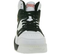 WORLD OF TROOP Delta High Baskets montantes pour homme et femme, style skate rétro, référence 80102, blanc/bleu, blanc/noir ou noir