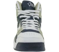 WORLD OF TROOP Delta High Baskets montantes pour homme et femme, style skate rétro, référence 80102, blanc/bleu, blanc/noir ou noir