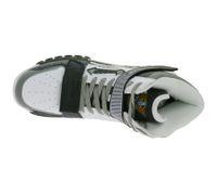 WORLD OF TROOP Cobra High Herren High-Top-Sneaker Damen Retro Turnschuhe Sneaker 80104 Cobra High Weiß/Schwarz/Gelb, Weiß/Grau/Rot oder Weiß/Schwarz