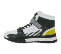 WORLD OF TROOP Cobra High Herren High-Top-Sneaker Damen Retro Turnschuhe Sneaker 80104 Cobra High Weiß/Schwarz/Gelb, Weiß/Grau/Rot oder Weiß/Schwarz