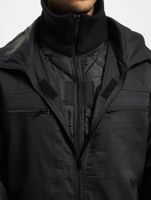 Mono de trabajo Brandit Tank para hombre, forrado, estilo militar, con bolsillos con cremallera, color negro