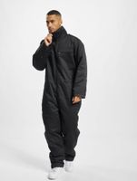 Mono de trabajo Brandit Tank para hombre, forrado, estilo militar, con bolsillos con cremallera, color negro