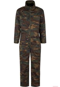 Functional Brandit Tank Jumpsuit, water-repellent overall, camouflage pattern