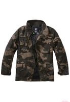 Robust Brandit children's M65 standard jacket in camo look, dark camo