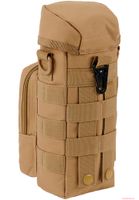Porte-bouteille spacieux Brandit Big Bottle Holder, sac à bouteille Camel