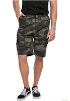 Pantalones cortos cargo Brandit Ty resistentes, de algodón, camuflaje oscuro.