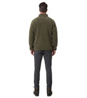 wärmender Brandit Herren Teddyfleece Troyer Oliv