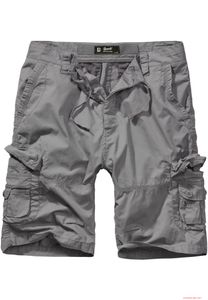 robuste Brandit Ty Cargo Shorts Baumwolle Anthrazit