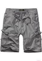 robuste Brandit Ty Cargo Shorts Baumwolle Anthrazit