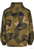 leichter Brandit Summer Pull Over Windbreaker Swedish Camo