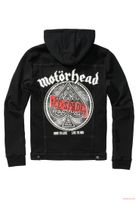 Elegante giacca in denim Brandit Motörhead Cradock, nera