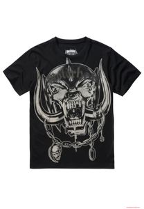 markantes Brandit Motörhead Warpig Print T-Shirt Baumwolle Schwarz