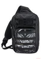 markanter Brandit Motörhead US Cooper Sling Rucksack Schwarz
