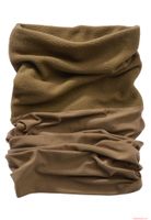 Sciarpa multifunzionale in pile Brandit, calda e confortevole, beige.