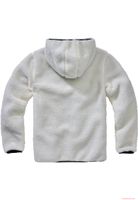 warmer Brandit Herren Teddyfleece Worker Pullover Weiß