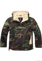 warmer Brandit Herren Windbreaker Sherpa Woodland