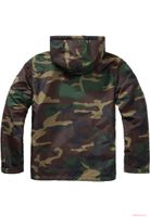 warmer Brandit Herren Windbreaker Sherpa Woodland