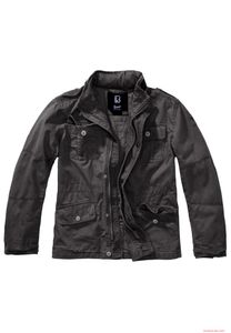 moderne Brandit Kinder Britannia Jacke Schwarz