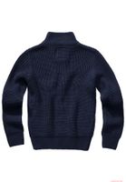 Warm Brandit children's navy Troyer sweater