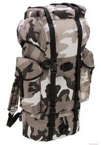 Mochila militar Brandit de nailon resistente para uso urbano