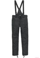 warme Brandit Herren Thermo Latzhose Schwarz