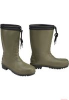 warme Brandit Winter Gummistiefel Oliv