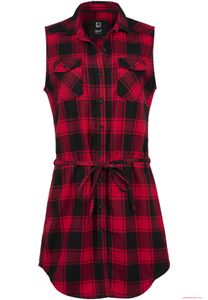 modisches Brandit Damen Longshirt Gracey Rot Schwarz