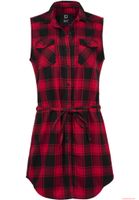 modisches Brandit Damen Longshirt Gracey Rot Schwarz