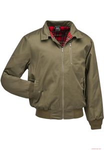 Giacca invernale classica da uomo Brandit Lord Canterbury, colore verde oliva.