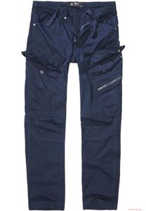Pantalon cargo slim fit pour homme Modern Brandit Adven, bleu marine