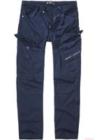 Pantalon cargo slim fit pour homme Modern Brandit Adven, bleu marine