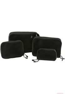 praktisches Brandit US Cooper Packing Cubes Set Schwarz