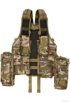 Chaleco táctico funcional Brandit con camuflaje táctico