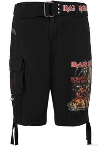 Pantaloncini cargo Brandit Iron Maiden Savage neri