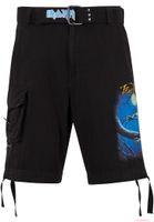 sorprendente Brandit Iron Maiden Savage Cargo Shorts Fear of the Dark Black
