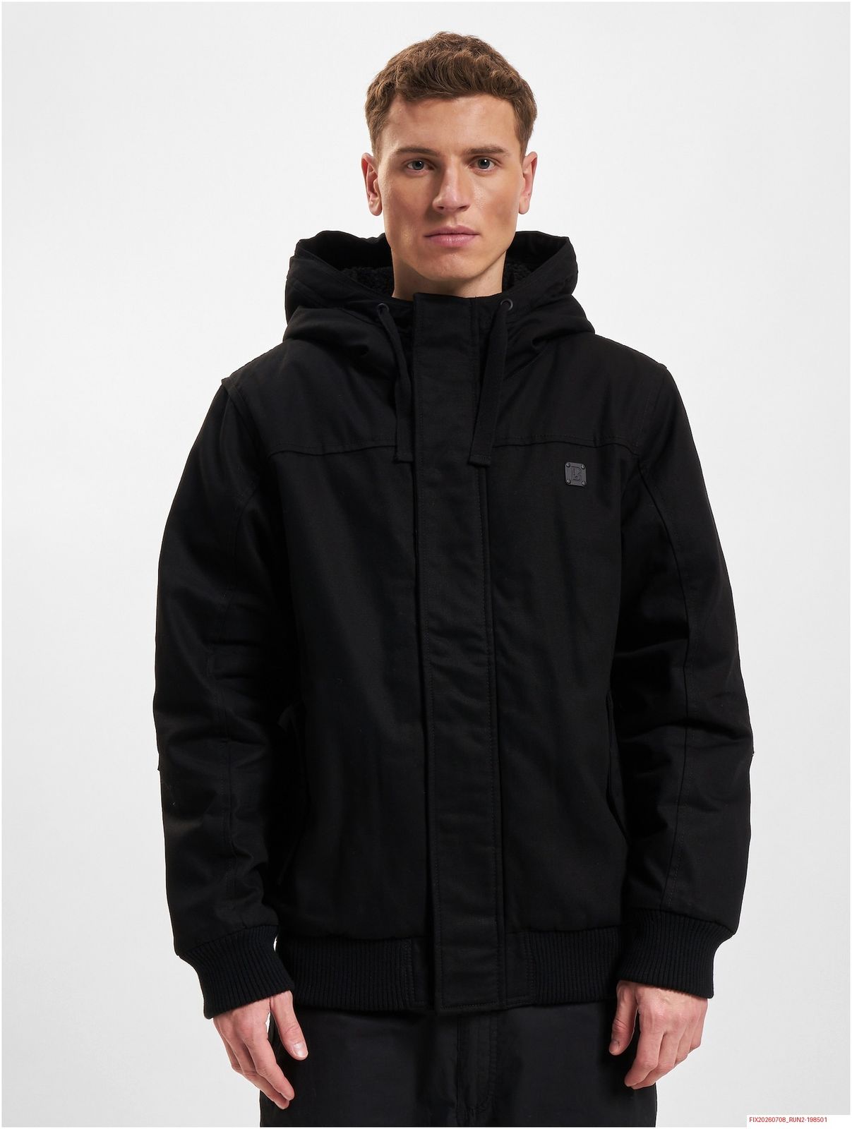 Warm Brandit Men's Bronco Winter Jacket Black