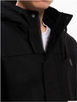 warme Brandit Herren Bronco Winterjacke Schwarz