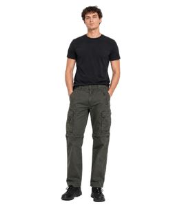 Durable Brandit Men's 2-in-1 Zip-Off Cotton Cargo Pants with Side Pockets for Leisure & Outdoor Use – 9749 Dark Olive
985
Durable Brandit Kombi Basic Cargo Trousers Olive Green