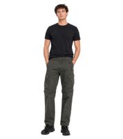 Durable Brandit Men's 2-in-1 Zip-Off Cotton Cargo Pants with Side Pockets for Leisure & Outdoor Use – 9749 Dark Olive
985
Durable Brandit Kombi Basic Cargo Trousers Olive Green
