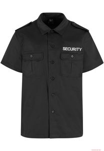 Camicia funzionale a maniche corte Brandit Security US, nera