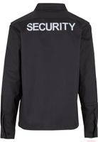Camicia a maniche lunghe funzionale Brandit Security US, nera