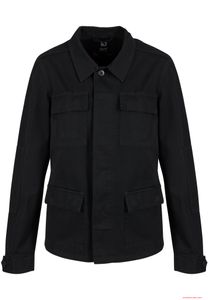 klassische Brandit Damen BDU Twill Jacke Schwarz