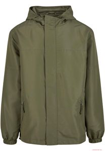 leichter Brandit Herren Windbreaker Frontzip Oliv