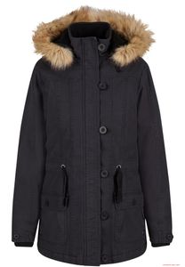 warmer Brandit Damen Nila Winterparka Schwarz