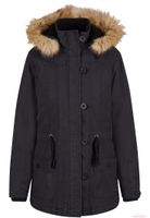 warmer Brandit Damen Nila Winterparka Schwarz