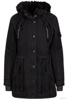 warmer Brandit Damen Emma Winterparka Schwarz