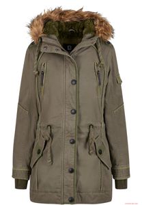 warmer Brandit Damen Emma Winterparka Oliv