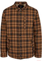 klassische Brandit Herren Classic Sherpa Jacke Beige Schwarz