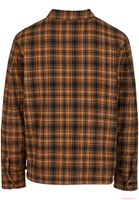 klassische Brandit Herren Classic Sherpa Jacke Beige Schwarz